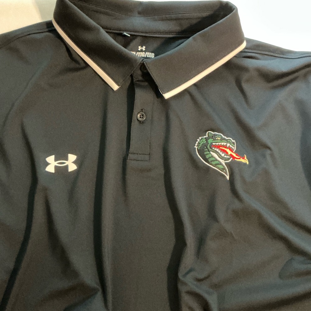 University of Alabama Birmingham Under Armour Men's Black Polo Shirt